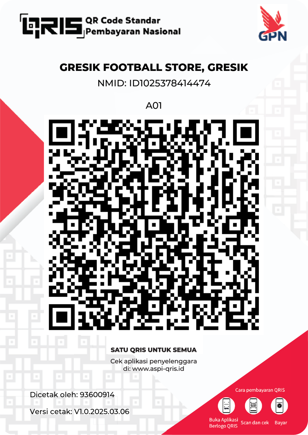 QRIS Gresik Football